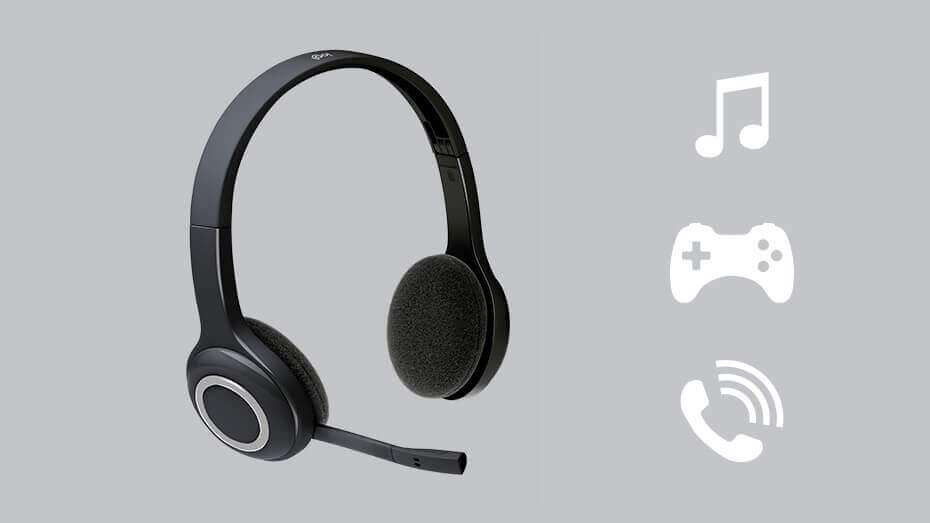 Беспроводная гарнитура Logitech H600 WIRELESS HEADSET 2